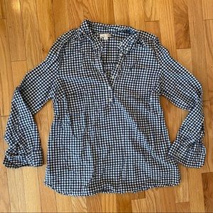MATERNITY Gap Popover Blouse